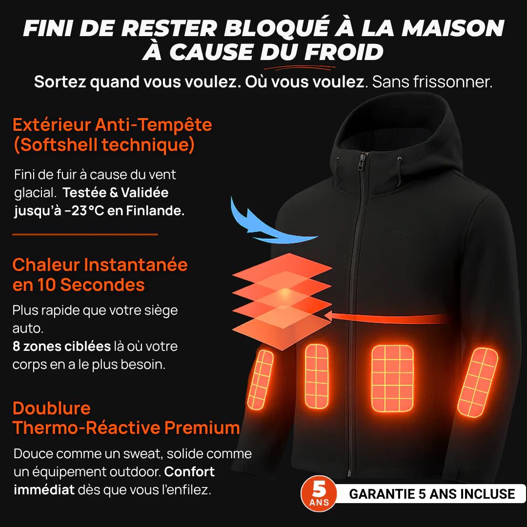 Heatcore™ Beluga W4 - Veste Chauffante