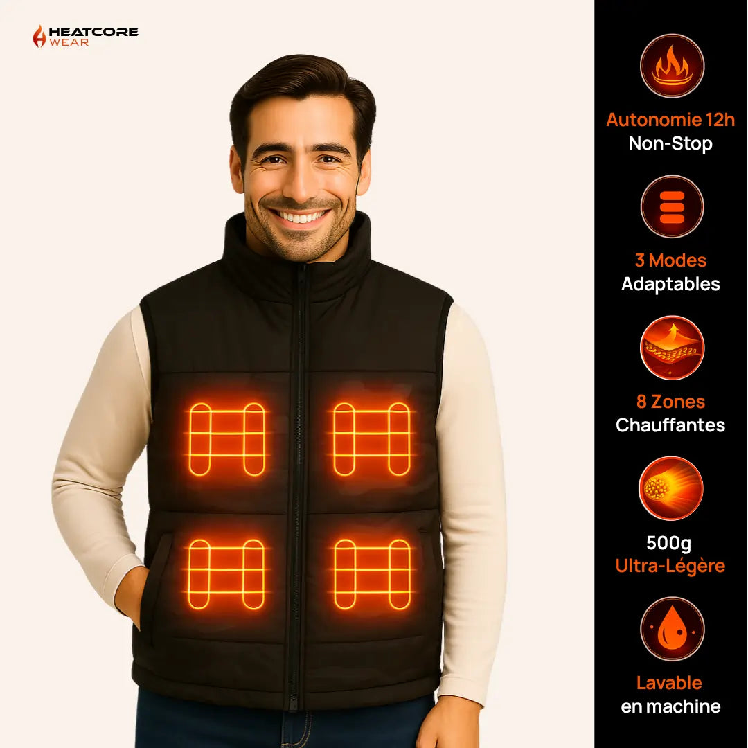 Heatcore™ Camo K3 - Veste Chauffante sans manches