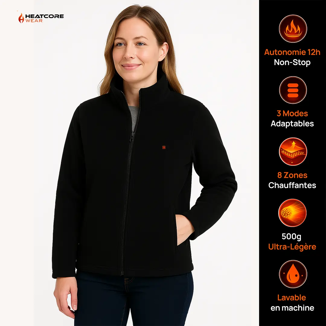 Heatcore™ Polar 4 - Veste Chauffante polaire Femme
