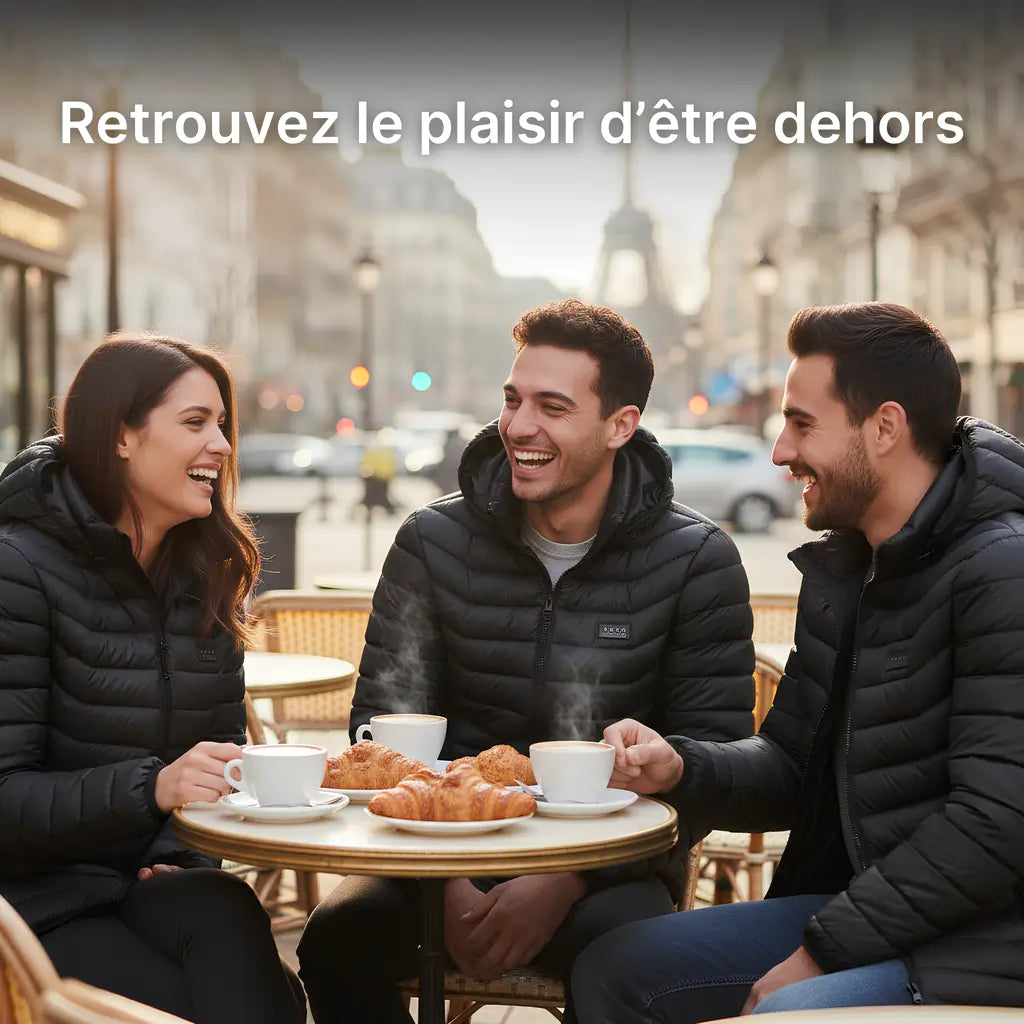 Heatcore Urban 8™ – Jusqu’à 12h de chaleur maîtrisée, du matin au soir