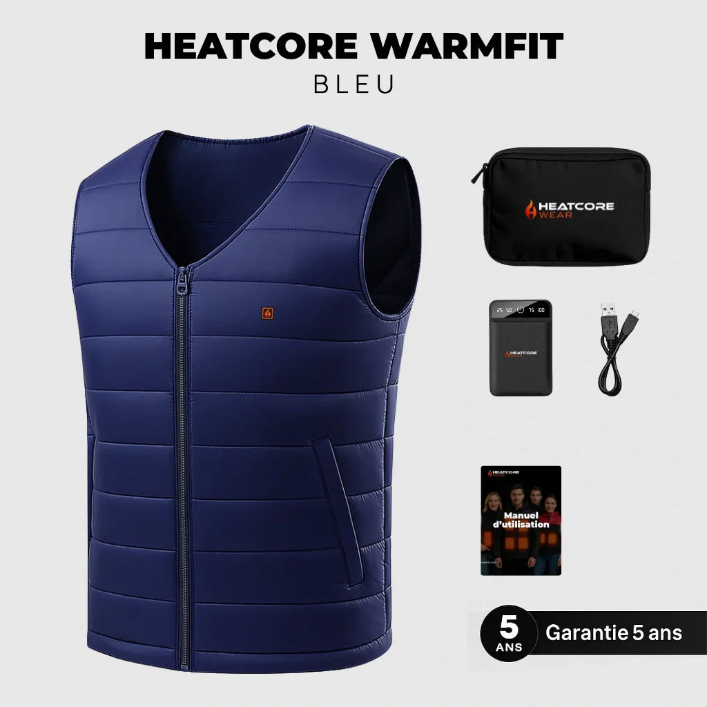 Heatcore WarmFit - Gilet chauffant sans manches Homme