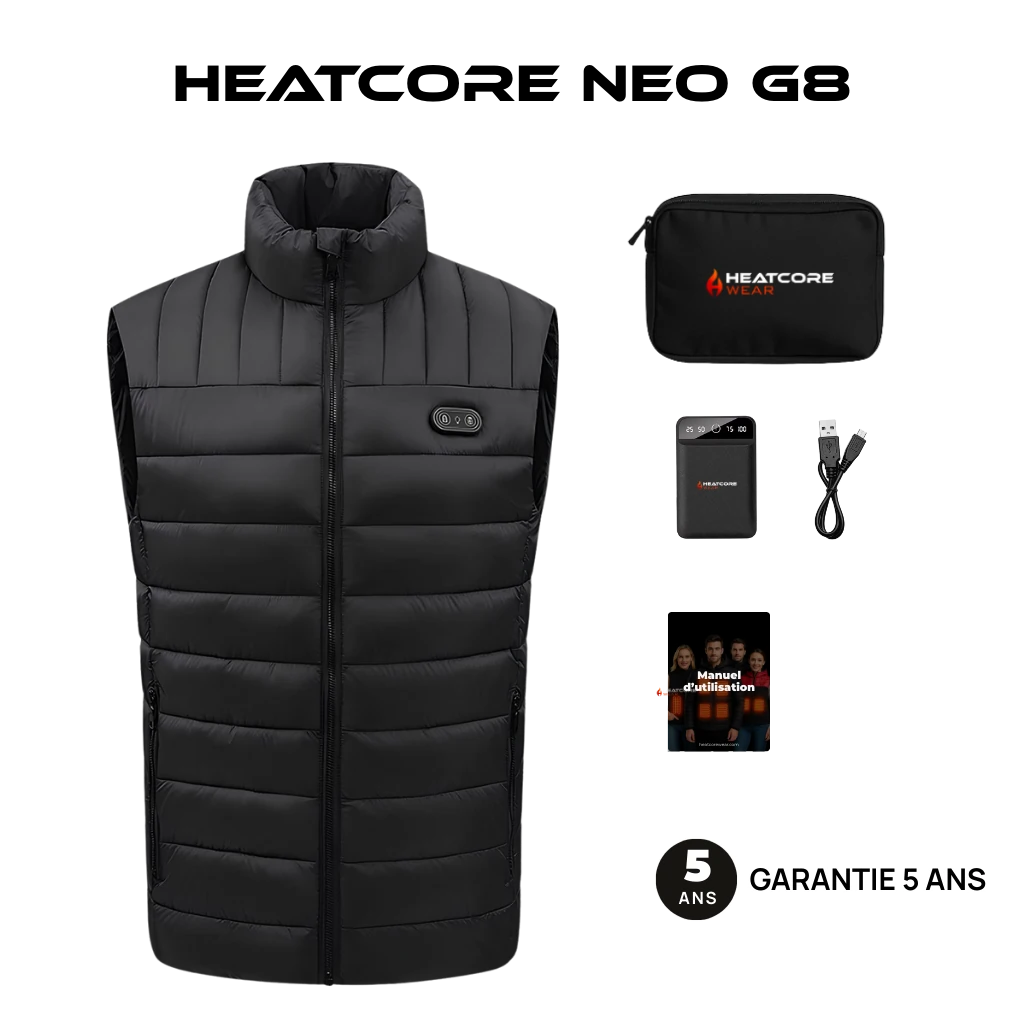 Heatcore™ NEO G8 - Doudoune Chauffante sans manches Unisexe