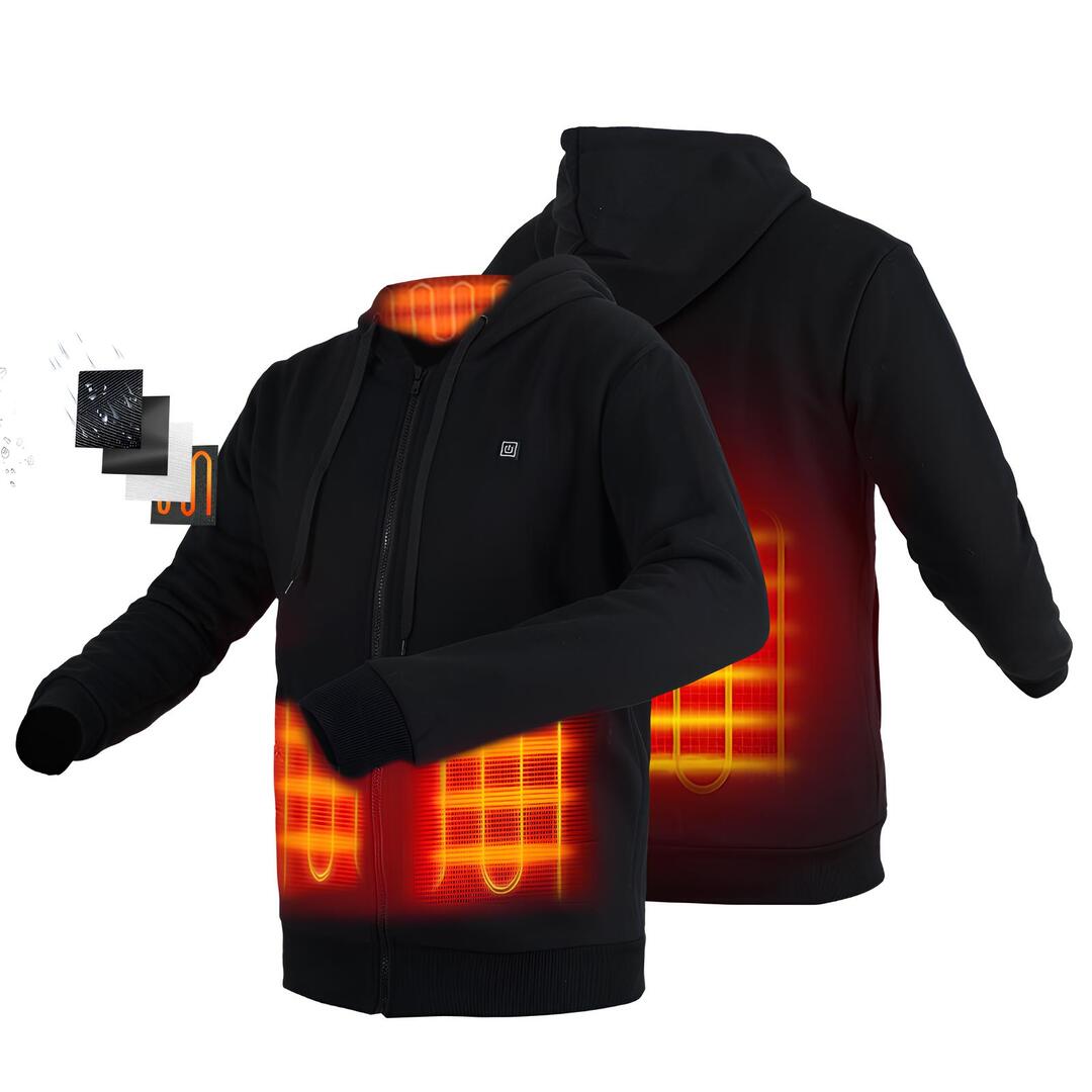 Heatcore™ Sweat T6 - Sweat Zippé Chauffant Homme