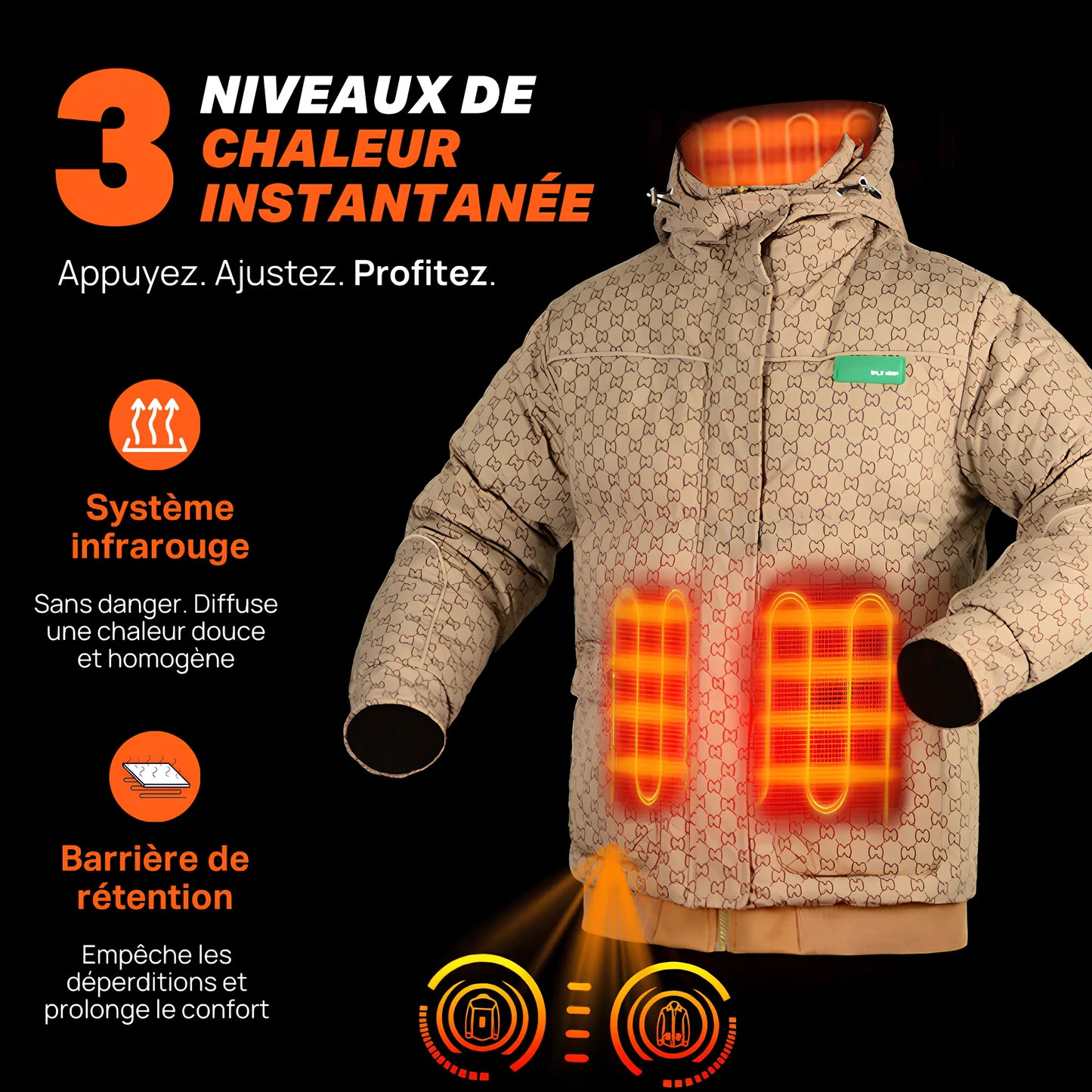 Heatcore™ Prestige 7 - Doudoune Chauffante manches longues Homme