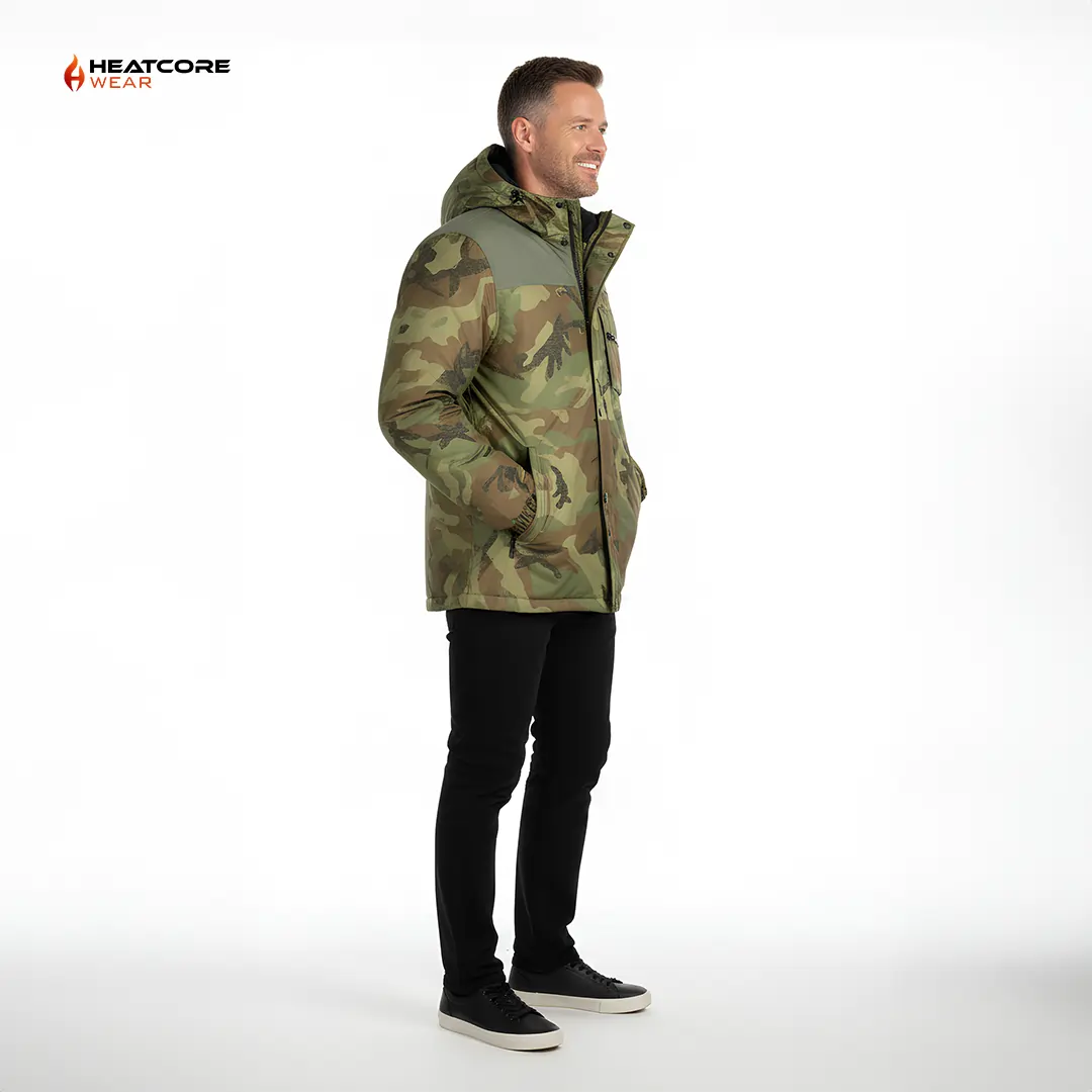 Heatcore™ Storm 4 - Manteau Chauffant Homme Camouflage