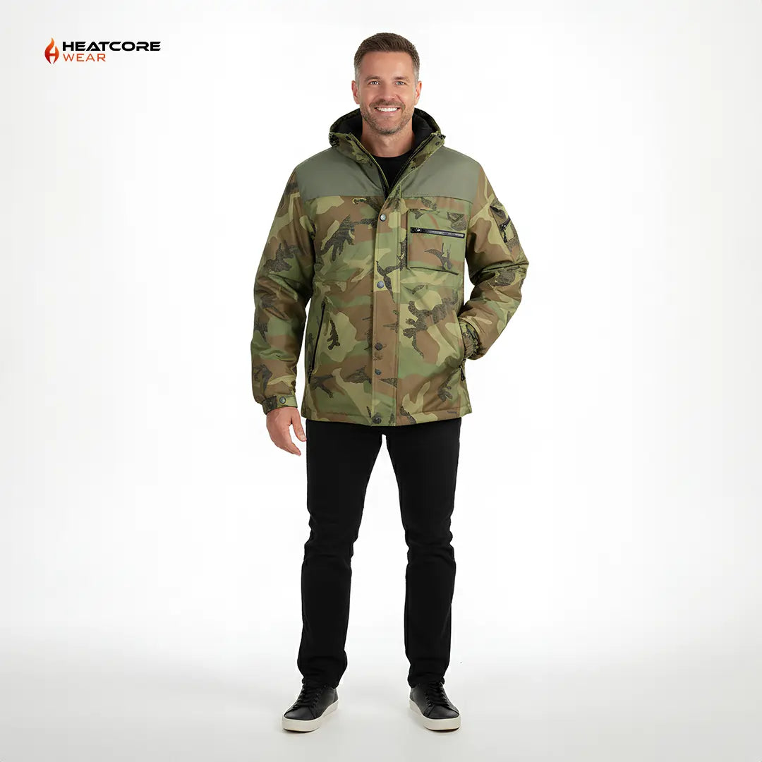 Heatcore™ Storm 4 - Manteau Chauffant Homme Camouflage
