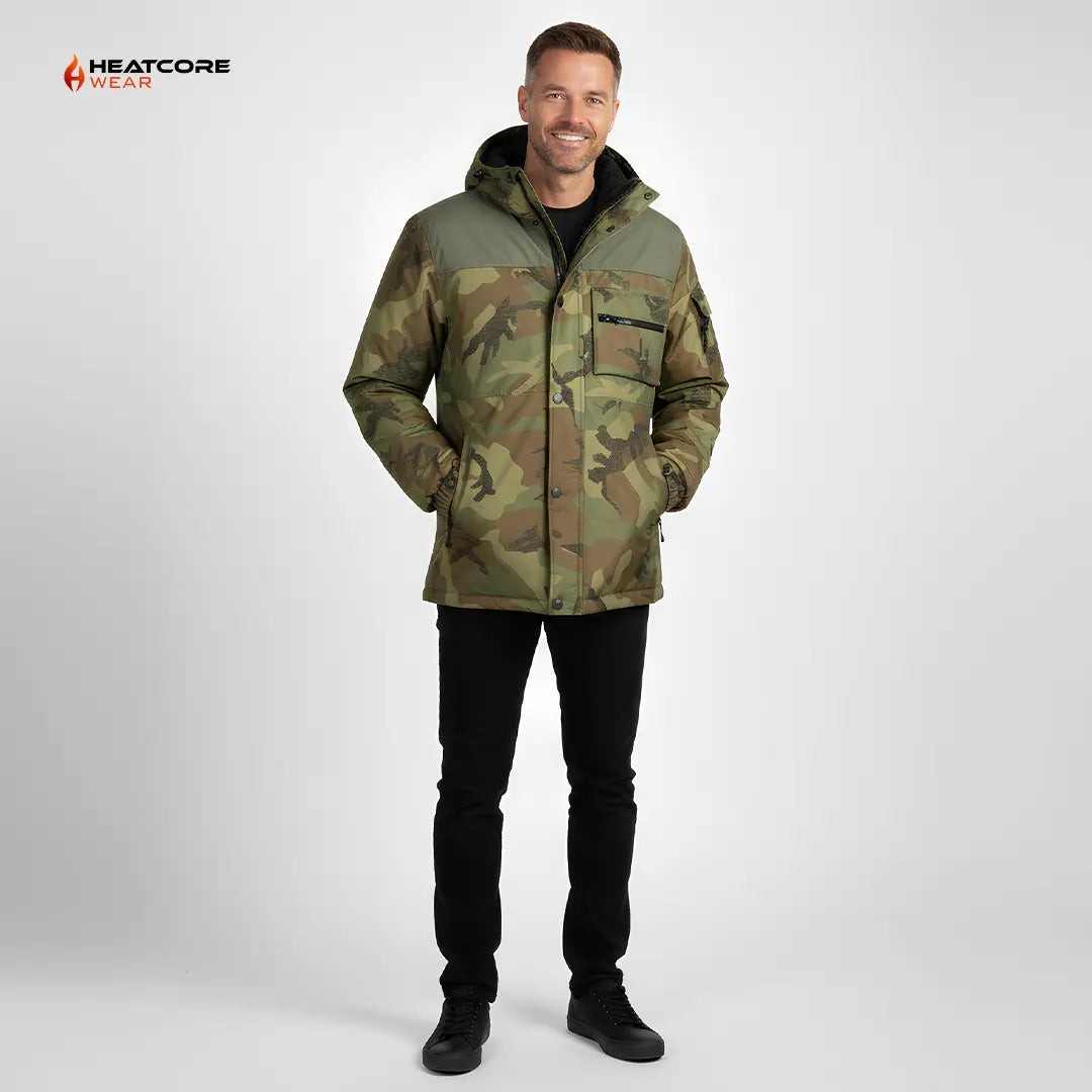 Heatcore™ Storm 4 - Manteau Chauffant Homme Camouflage