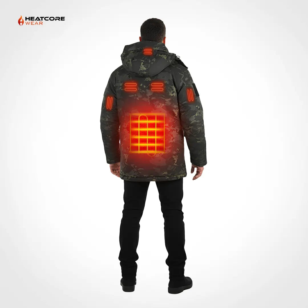 Heatcore™ Tactical 8 - Veste Chauffante Homme Camouflage