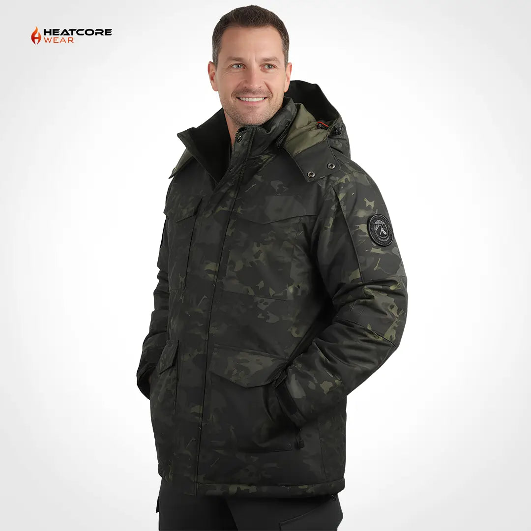Heatcore™ Tactical 8 - Veste Chauffante Homme Camouflage