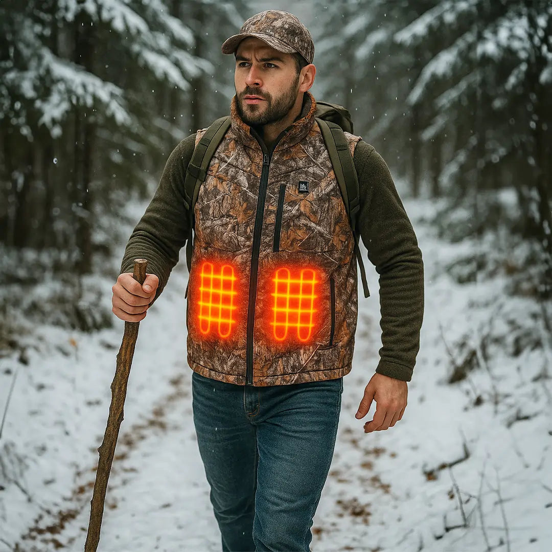 Heatcore™ Wild 3 - Veste Chauffante sans manches Homme Camouflage