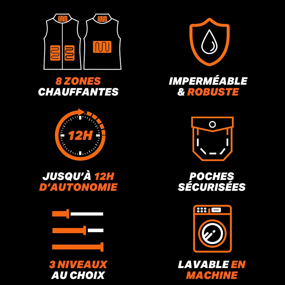 Heatcore™ NEO G8 - Doudoune Chauffante sans manches Unisexe