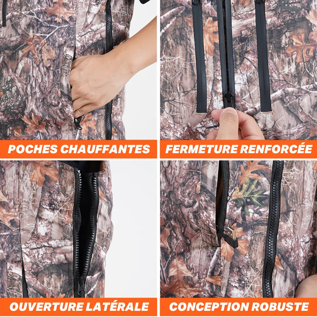 Heatcore™ Wild 3 - Veste Chauffante sans manches Homme Camouflage
