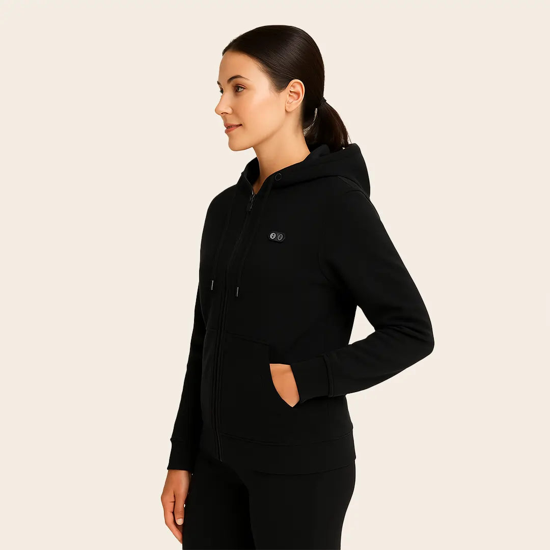 Heatcore™ Sweat T6 - Sweat Zippé Chauffant Femme