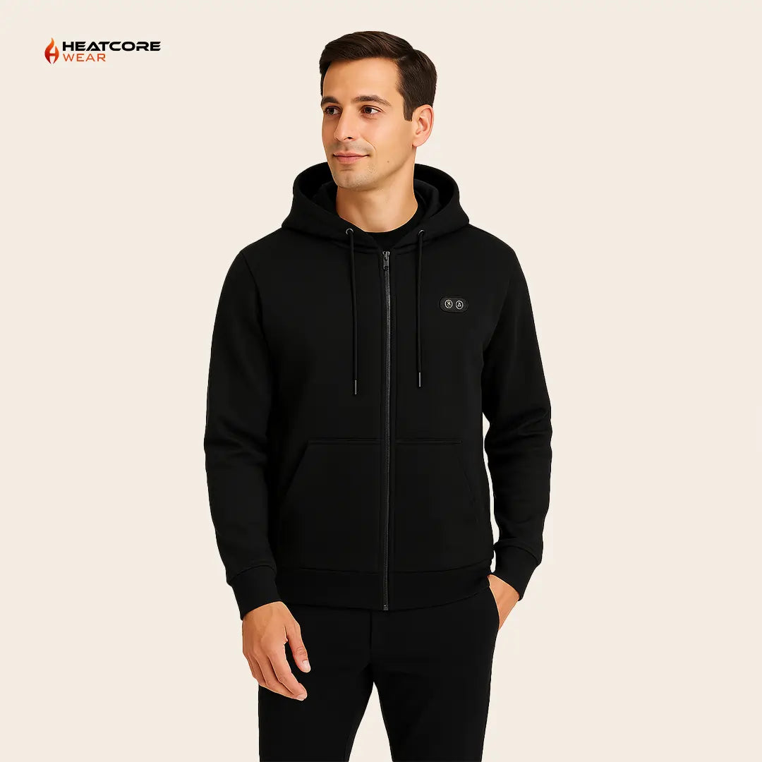 Heatcore™ Sweat T6 - Sweat Zippé Chauffant Homme