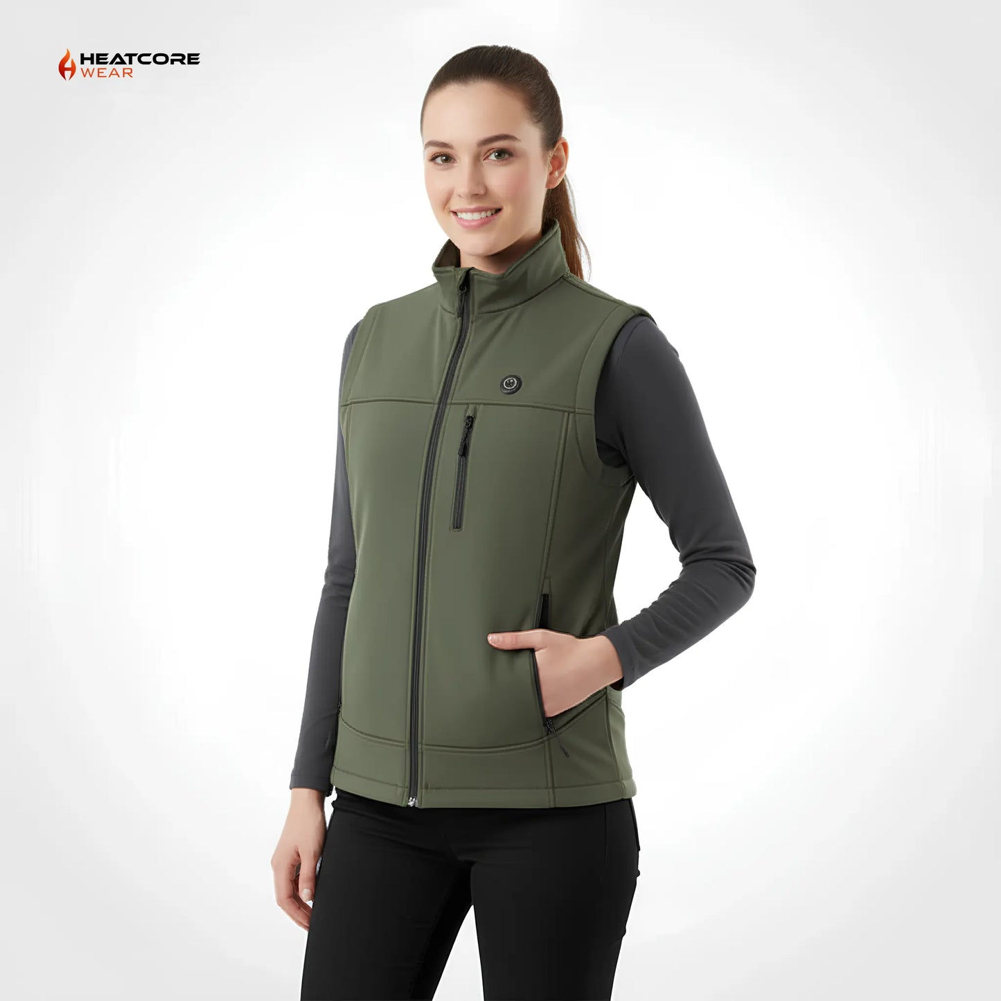 Heatcore™ Light 7 - Veste Chauffante sans manches Femme