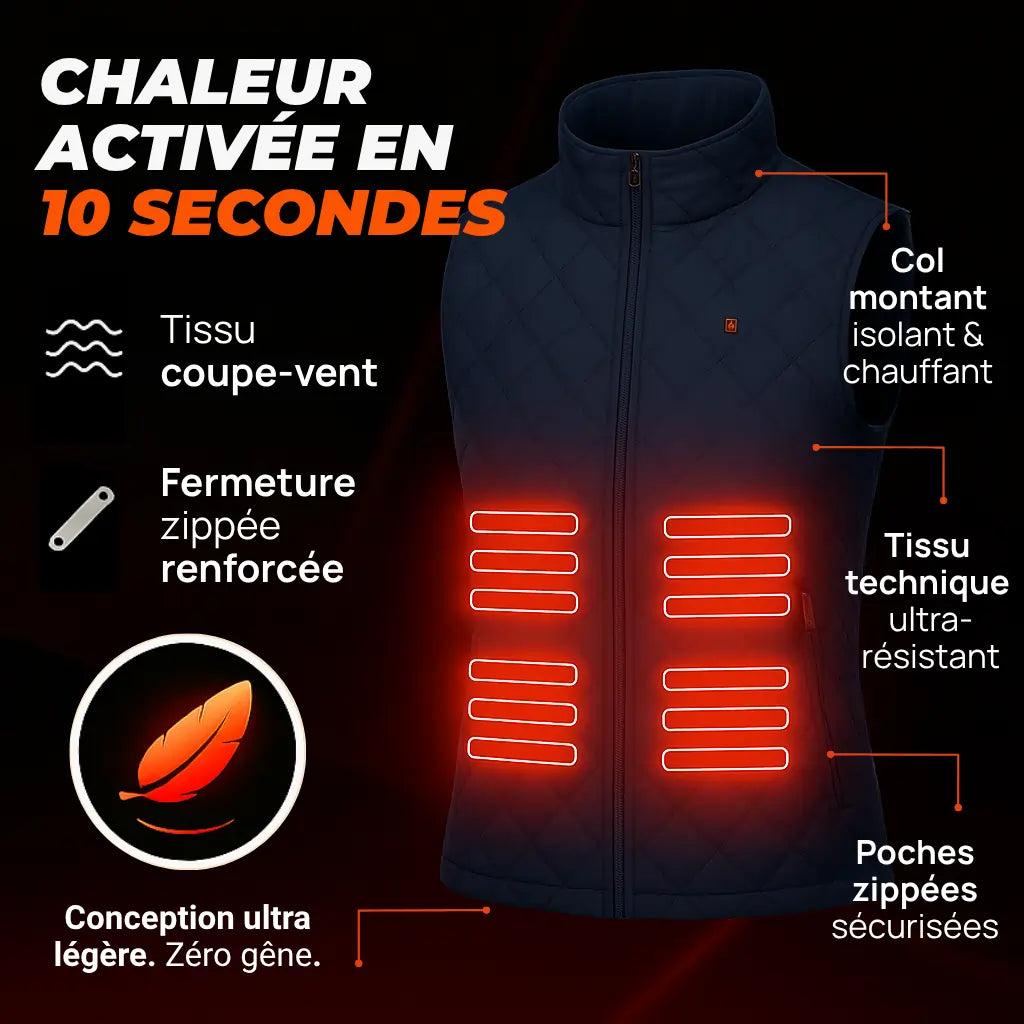 Heatcore™ D34 - Veste Chauffante sans manches