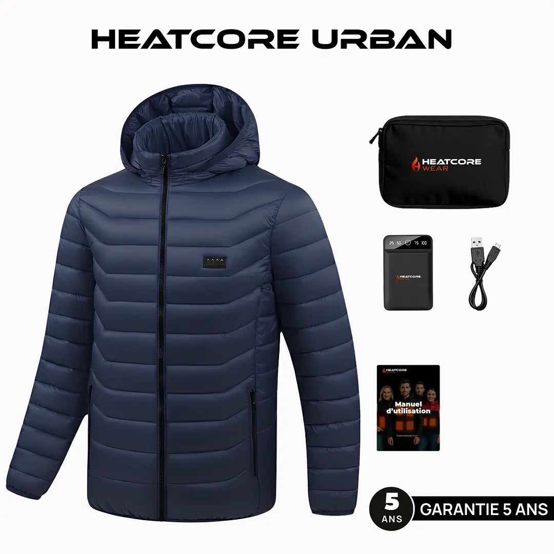Heatcore Urban 8™ – Jusqu’à 12h de chaleur maîtrisée, du matin au soir