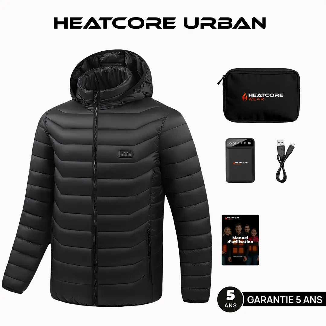 Heatcore Urban 8™ – Jusqu’à 12h de chaleur maîtrisée, du matin au soir