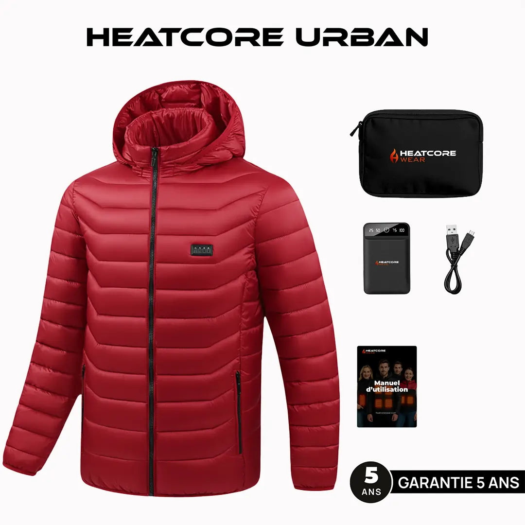 Heatcore Urban 8™ – Jusqu’à 12h de chaleur maîtrisée, du matin au soir