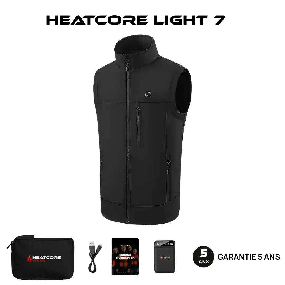 Heatcore™ Light 7 - Veste Chauffante sans manches Unisexe