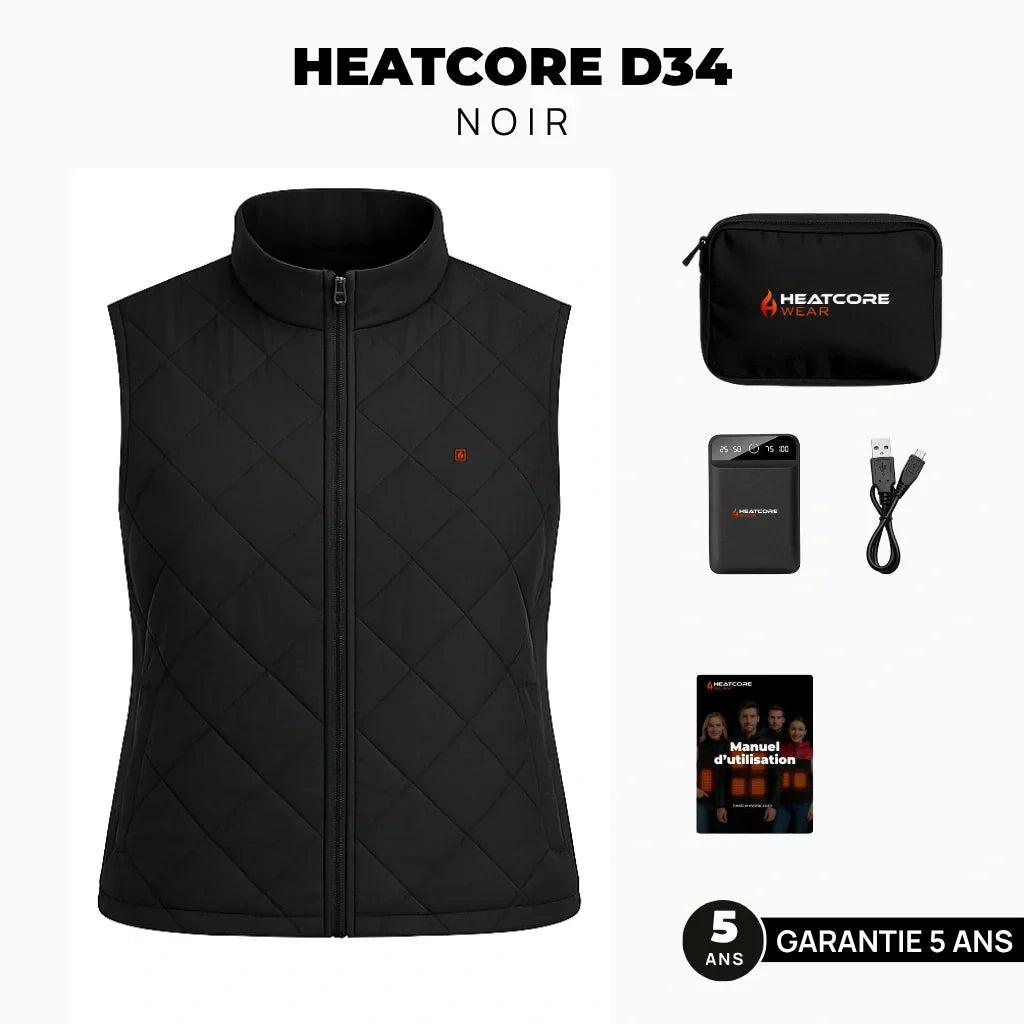 Heatcore™ D34 - Veste Chauffante sans manches