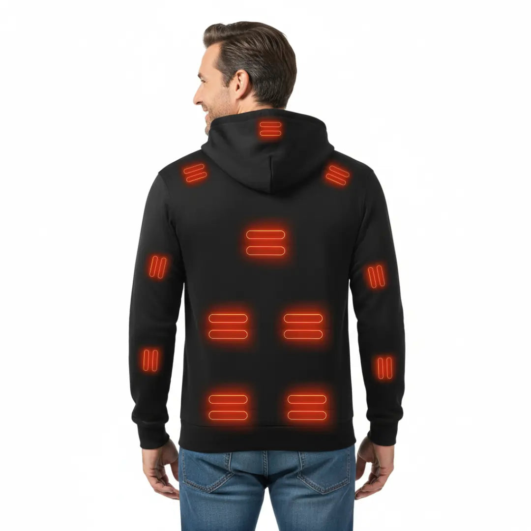 Heatcore™ Sweat T6 - Sweat Zippé Chauffant Homme