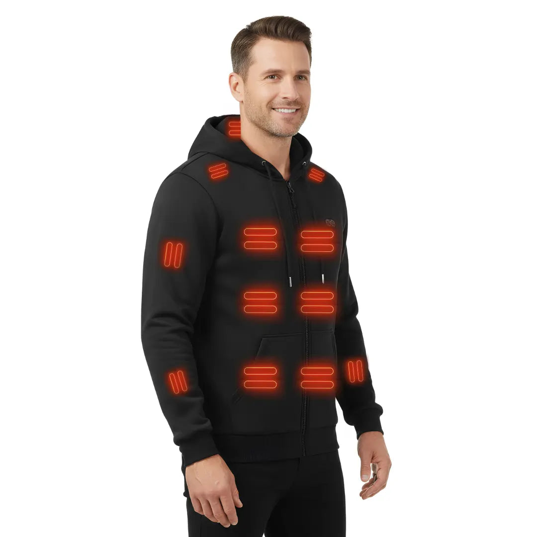 Heatcore™ Sweat T6 - Sweat Zippé Chauffant Homme