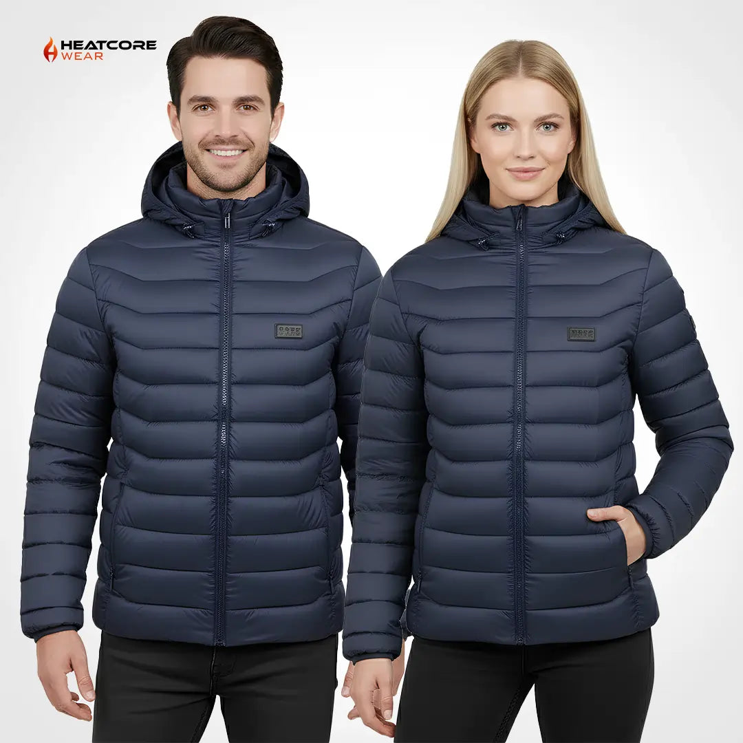 Heatcore Urban 8™ – Veste chauffante unisexe à manches longues (doudoune thermique)