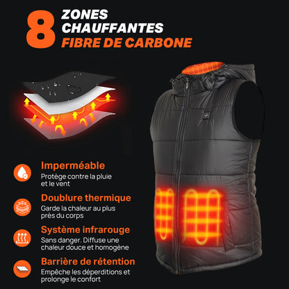 Heatcore™ Burst 6 - Doudoune Chauffante sans manches unisexe