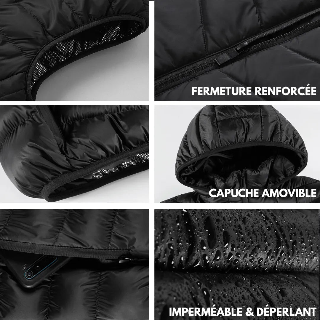Heatcore™ Max 3 - Doudoune Gilet Chauffant - Veste premium avec batterie