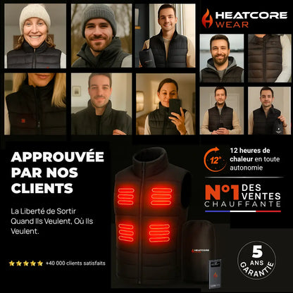 Heatcore™ P4 Work - Gilet Chauffant sans manches Homme