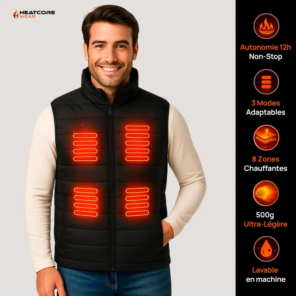 Heatcore™ S3 - Veste Chauffante sans manches Homme