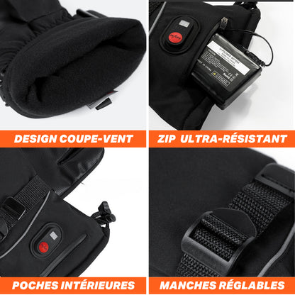 Heatcore Shark 3 - Gants chauffants 7.4V