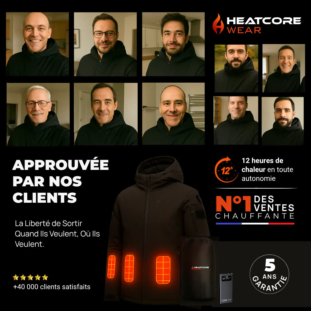 Heatcore™ Artic 9 - Parka Chauffante Homme