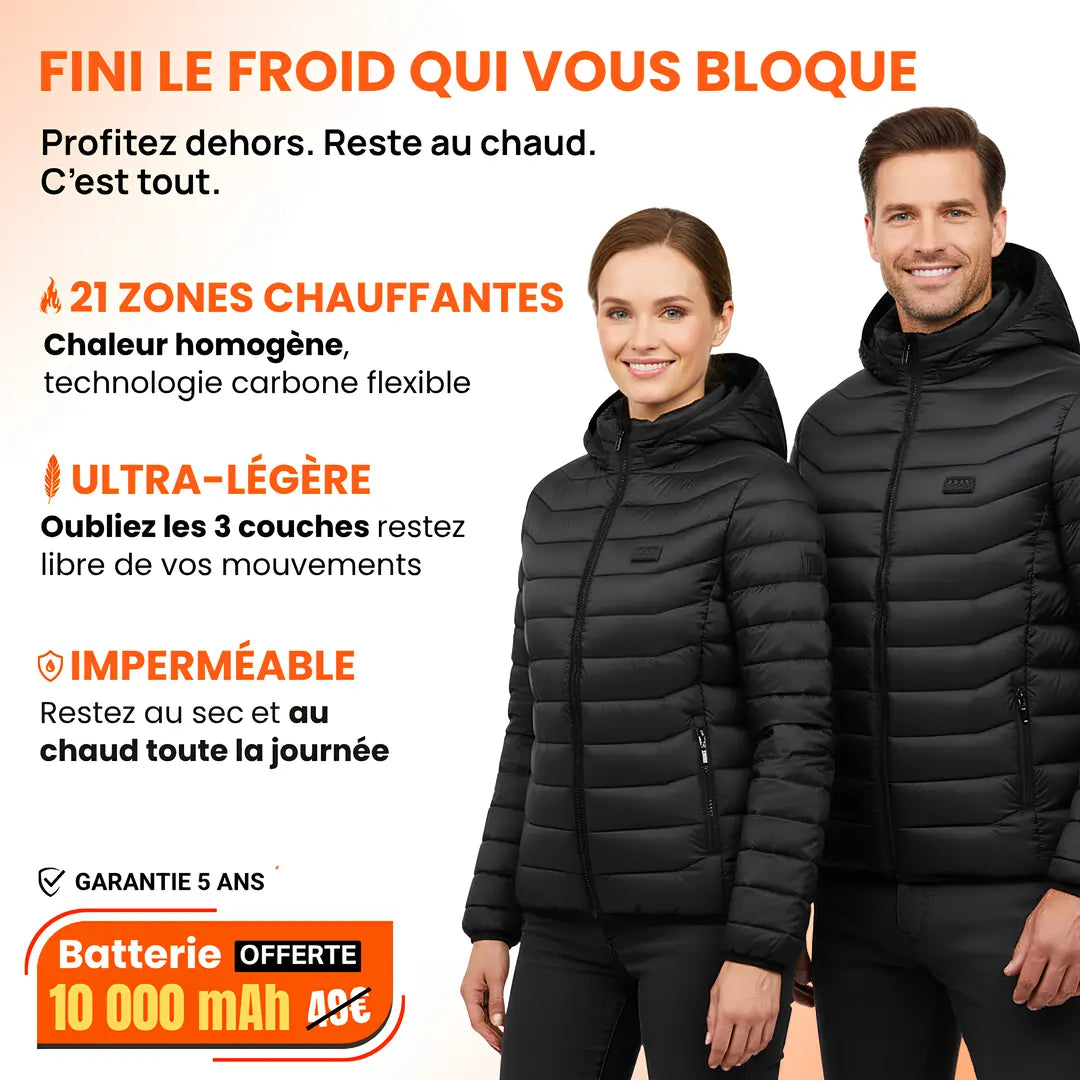 Heatcore Urban 8™ – Jusqu’à 12h de chaleur maîtrisée, du matin au soir