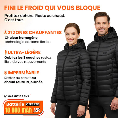 Heatcore Urban 8™ – Jusqu’à 12h de chaleur maîtrisée, du matin au soir