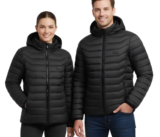 Heatcore Urban 8™ – Veste chauffante unisexe à manches longues (doudoune thermique)