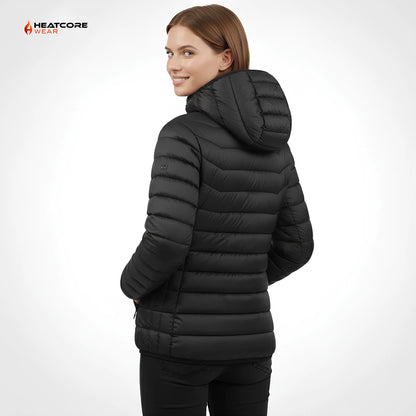 Heatcore Urban 8™ – Veste chauffante unisexe à manches longues (doudoune thermique)