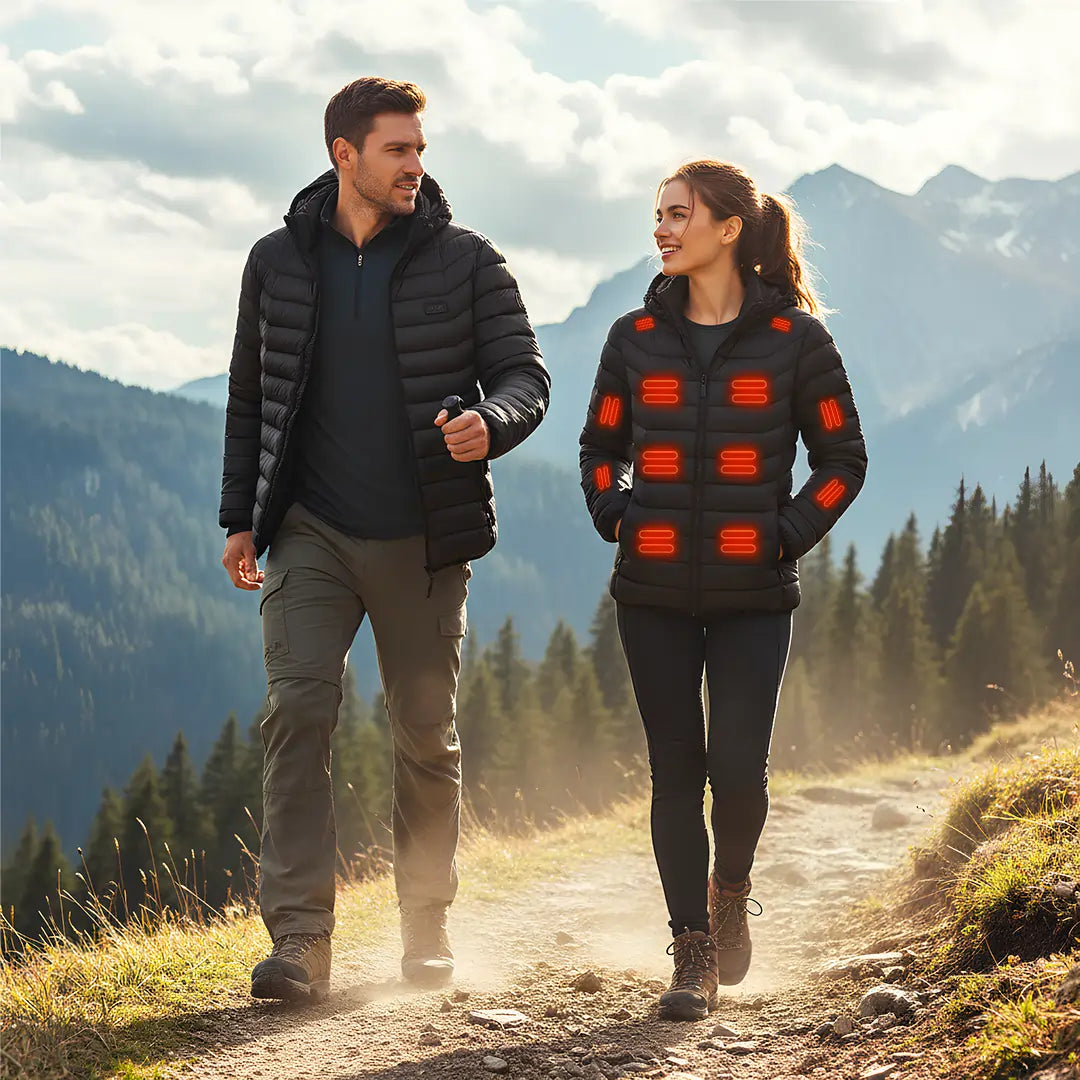 Heatcore Urban 8™ – Veste chauffante unisexe à manches longues (doudoune thermique)
