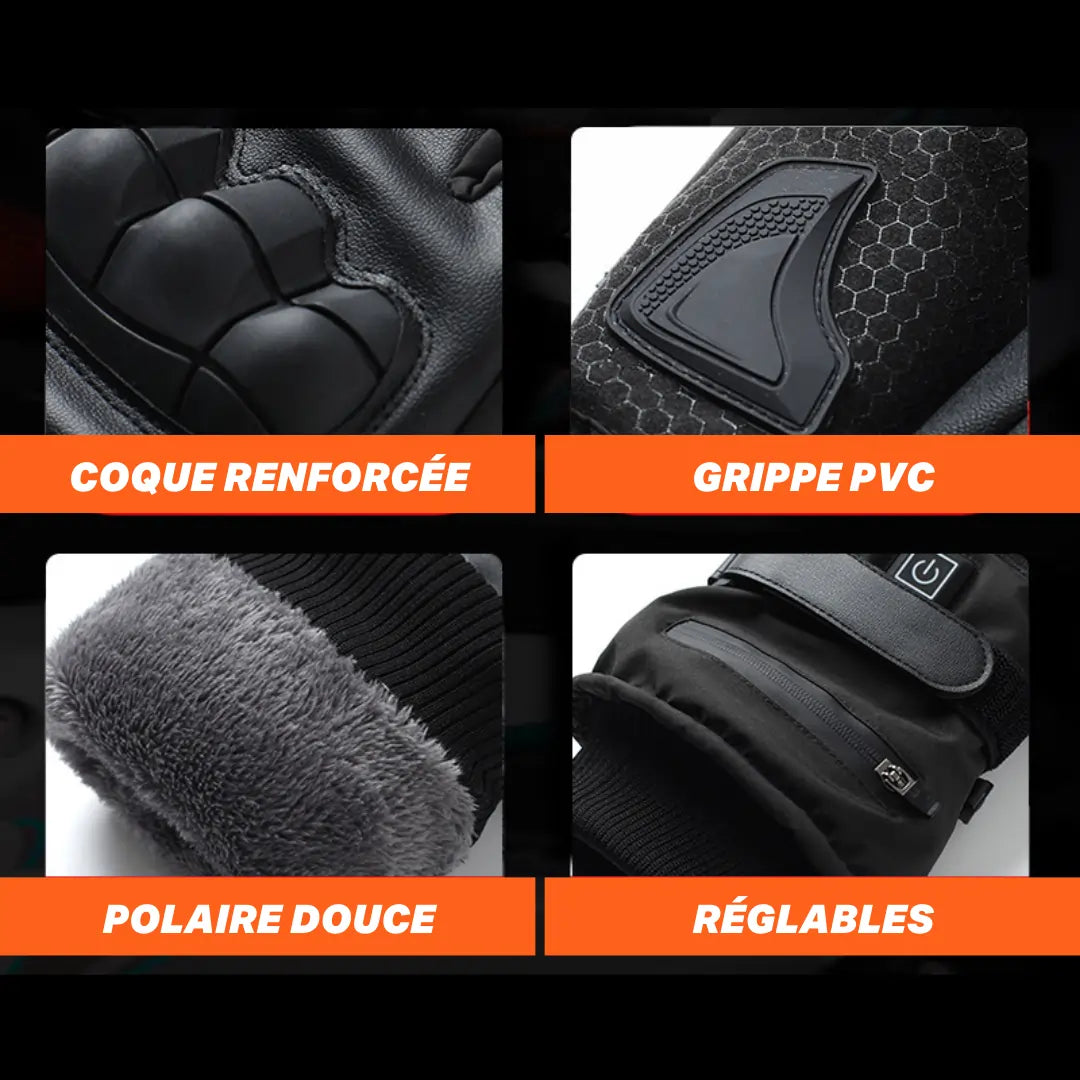 Heatcore Xera R8 - Gants chauffants moto