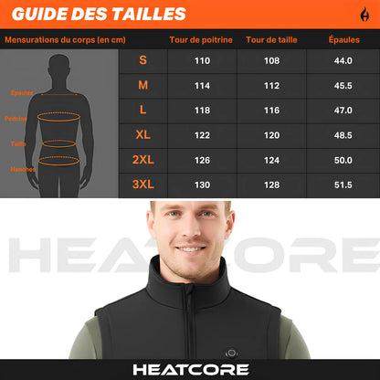 Heatcore™ Light 7 - Veste Chauffante sans manches Homme
