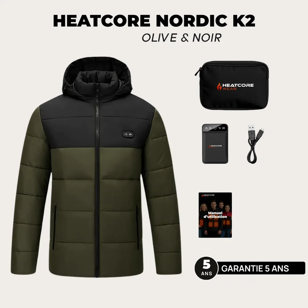 Heatcore™ Nordic K2 - Manteau Chauffant