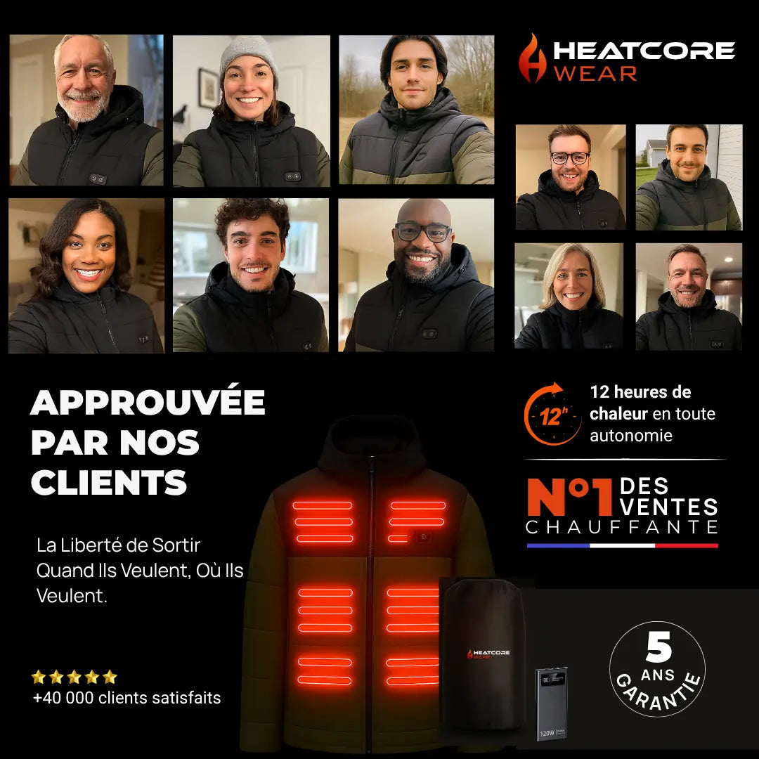 Heatcore™ Nordic K2 - Manteau Chauffant