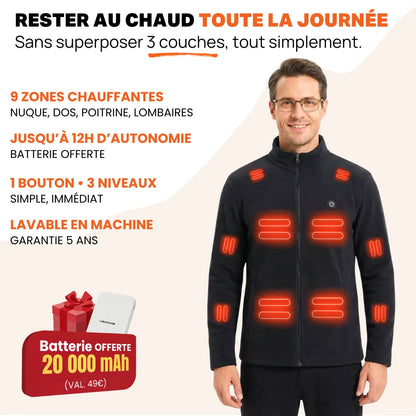 Heatcore™ Polar 4 - Veste Chauffante polaire Homme