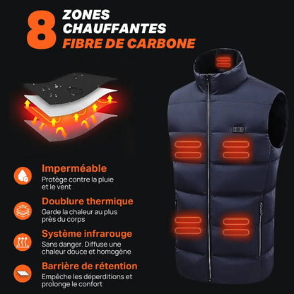 Heatcore™ ZR3 - Veste chauffante sans manches unisexe