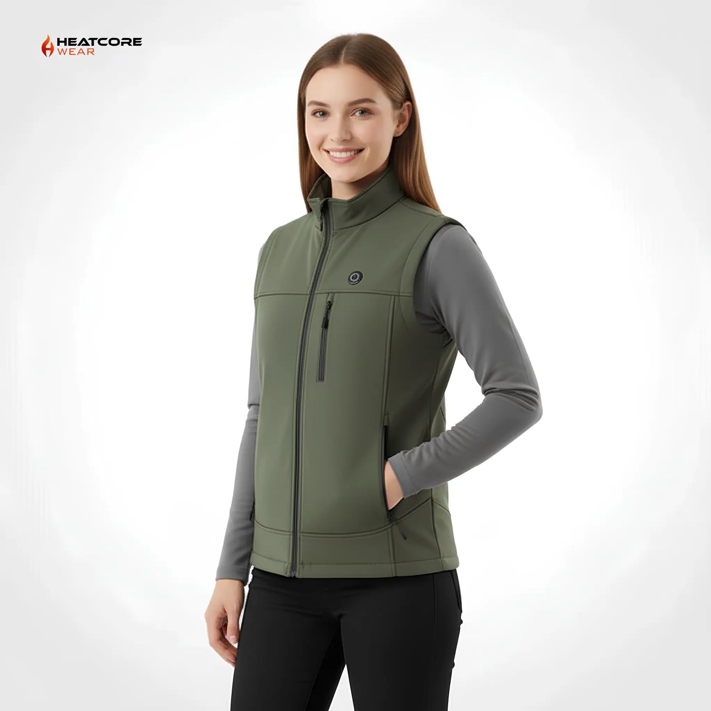Heatcore™ Light 7 - Veste Chauffante sans manches Femme