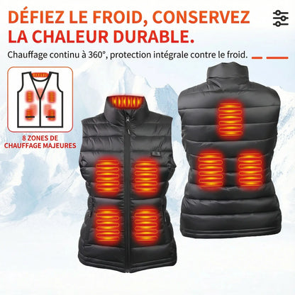 Heatcore™ Luma 8 - Gilet Chauffant Femme 8 zones