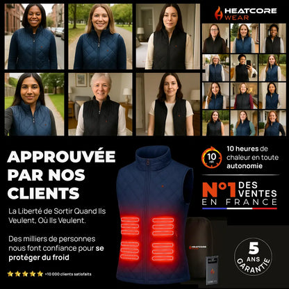 Heatcore™ D34 - Veste Chauffante sans manches