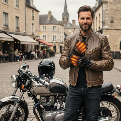 Heatcore Titan 3 - Gants chauffants moto