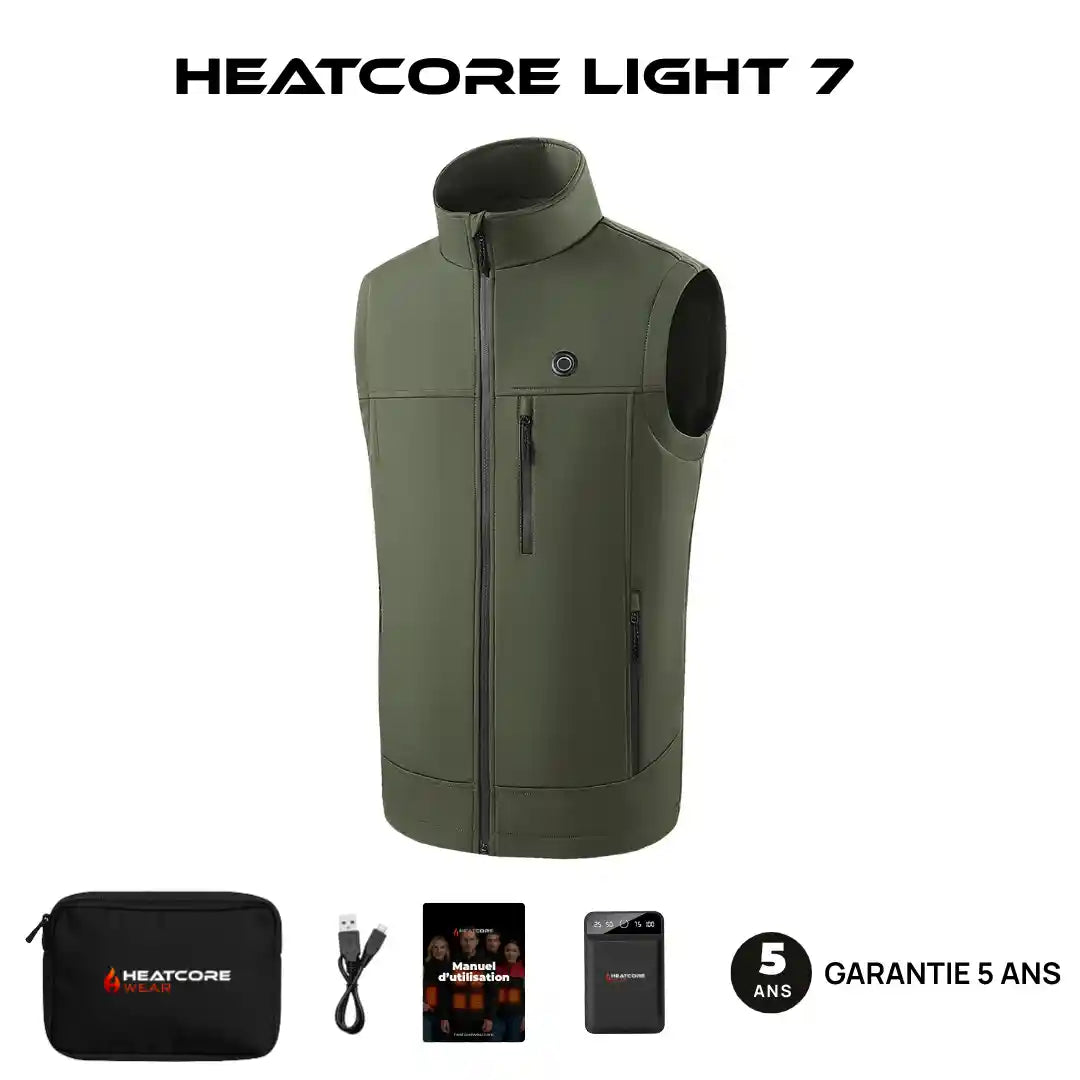 Heatcore™ Light 7 - Veste Chauffante sans manches Unisexe